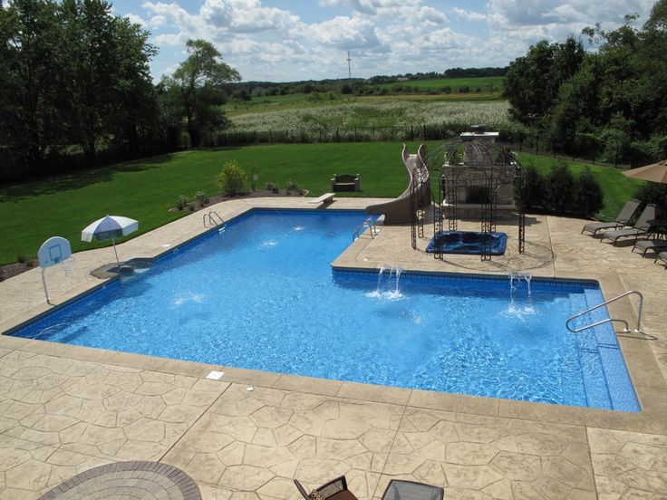 L-Shaped Designer Pool