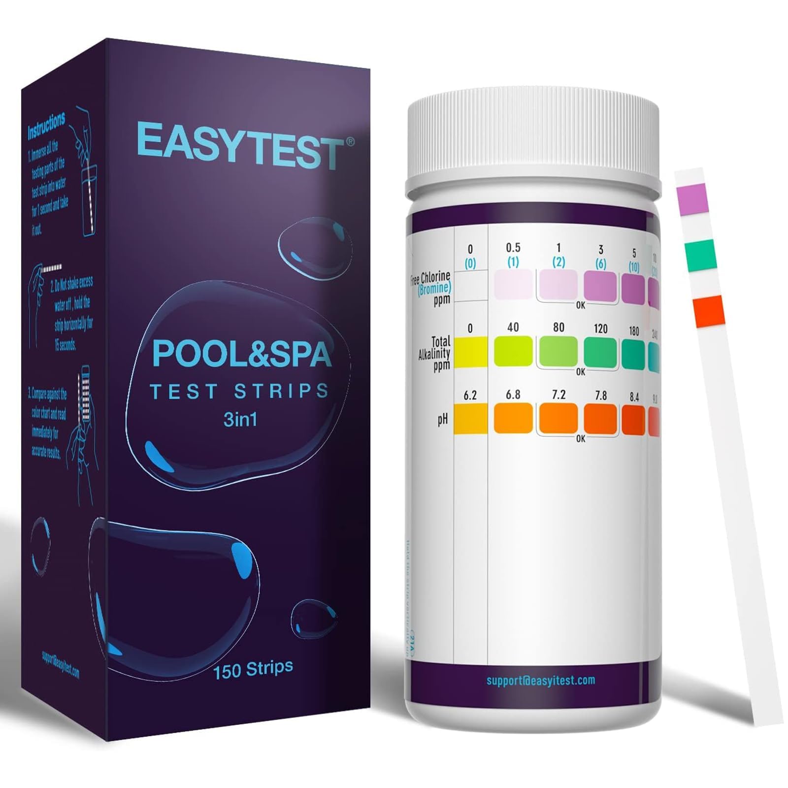 Pool Test Strips (100 Pack)