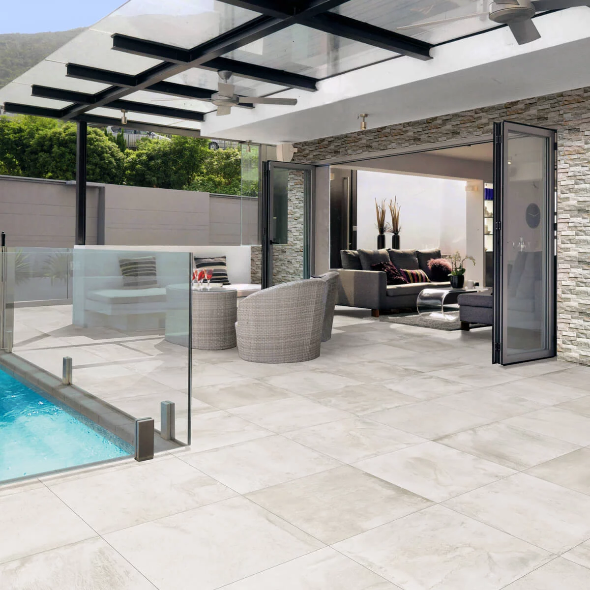 Porcelain Pool Tiles (per sqm)